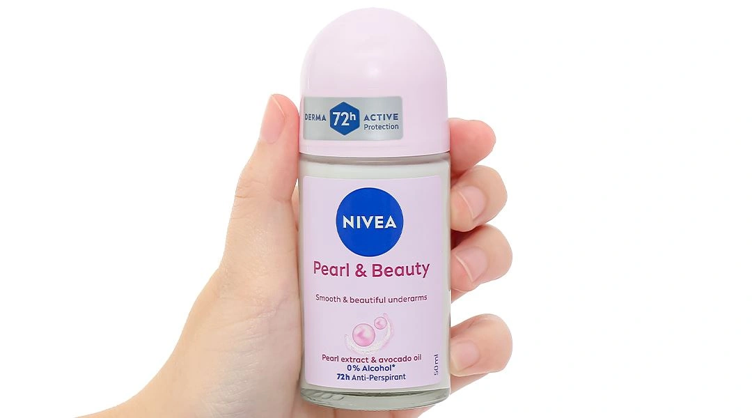 Lăn khử mùi Nivea pearl & beauty dưỡng da sáng mịn chai 50ml - 4